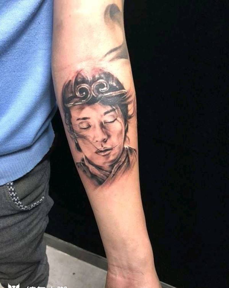 至尊宝纹身图片