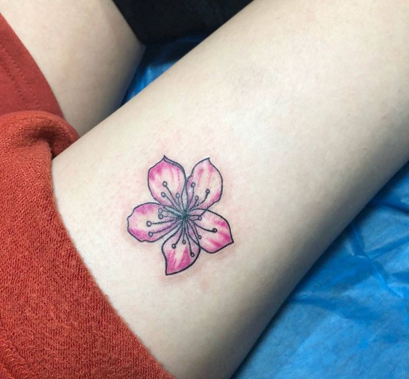 遮盖胎记，小清新纹身纹身图片