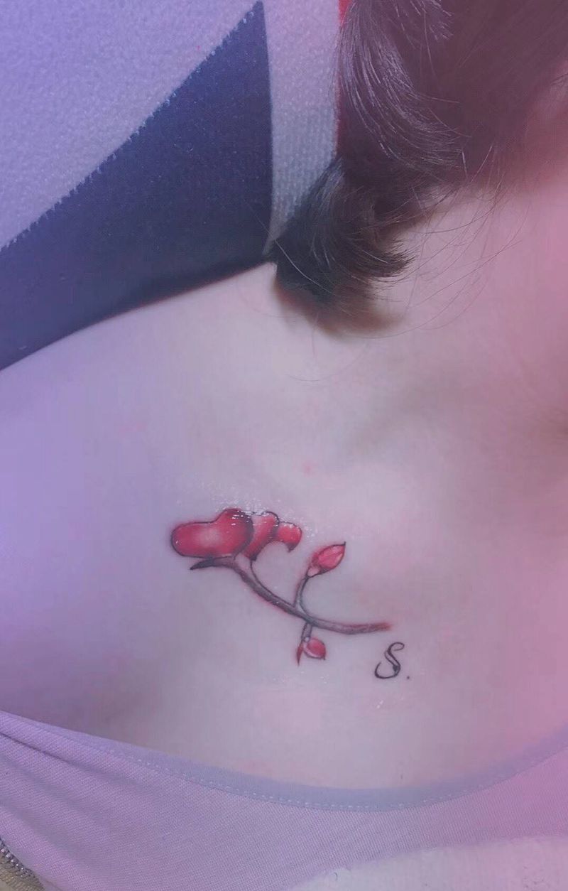 小清新梅花纹身图片