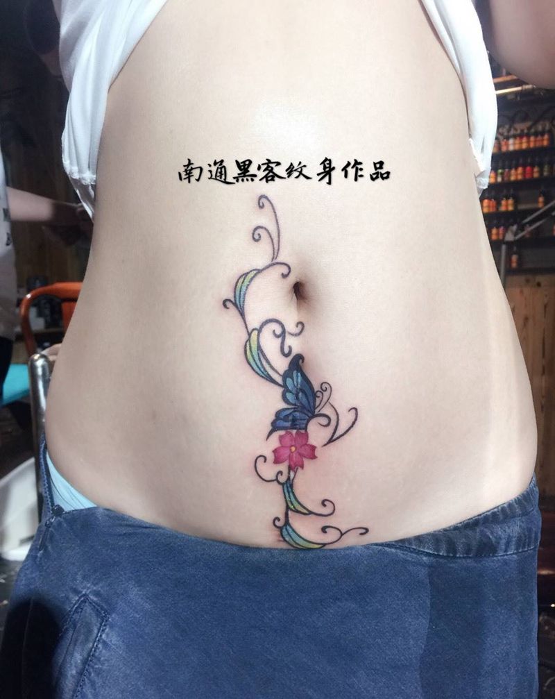 遮盖疤痕纹身图片