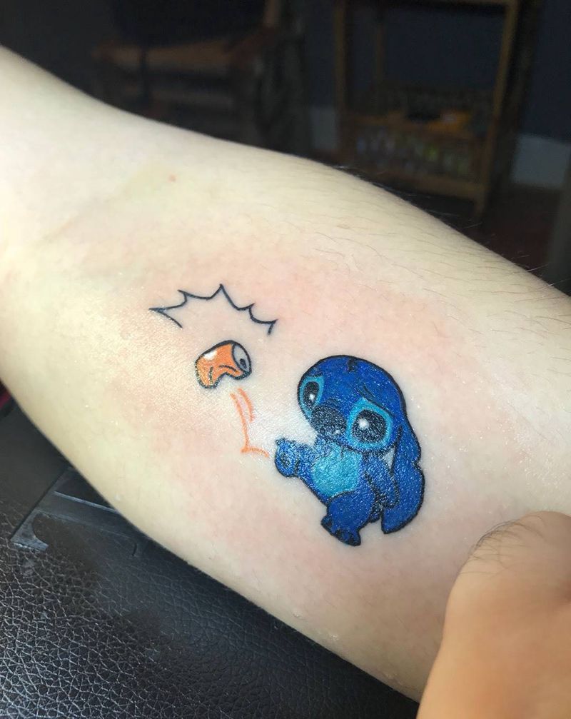 史迪仔纹身图片