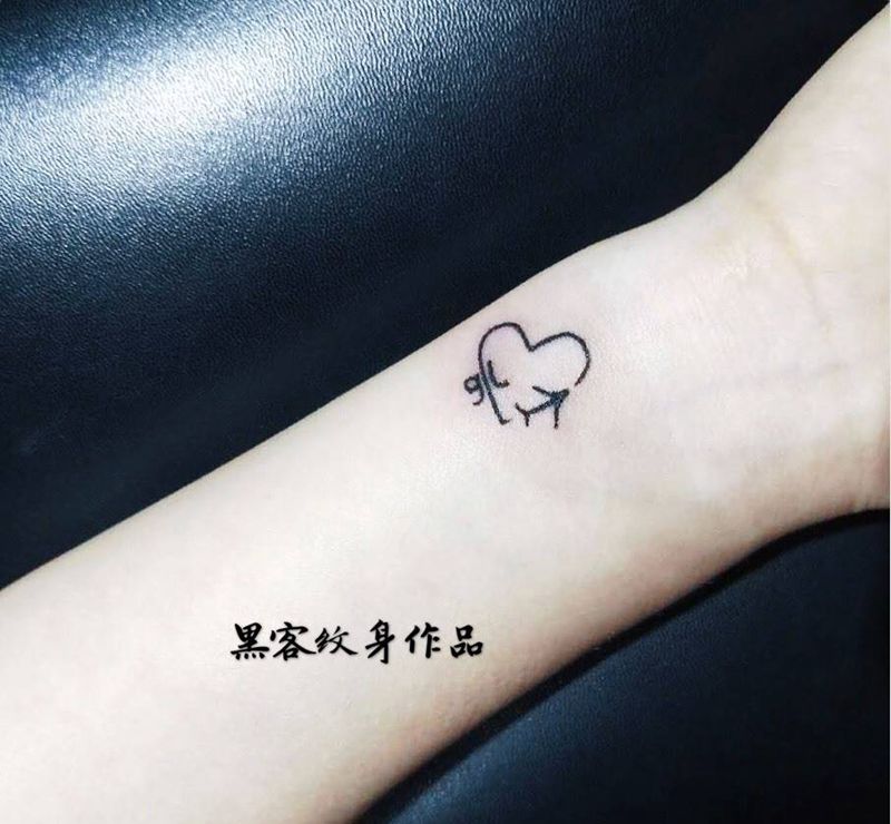 小清新纹身图片