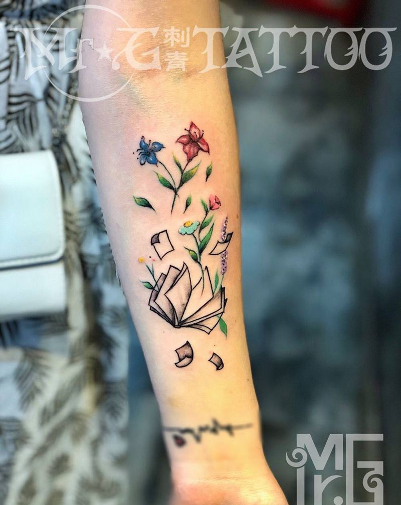 小清新纹身图片