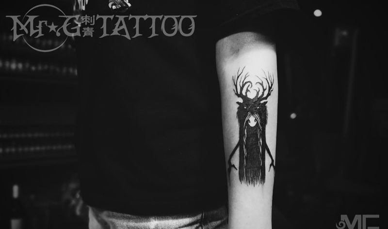 小妖精纹身图片