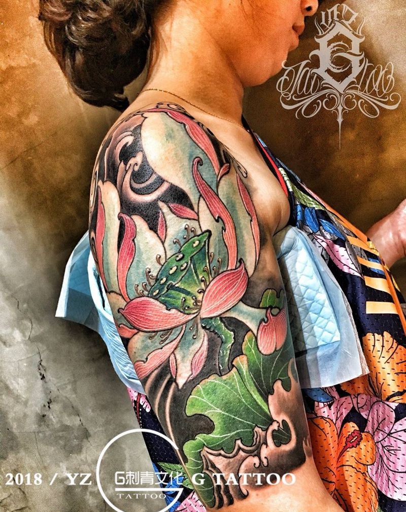 翻新未完纹身图片