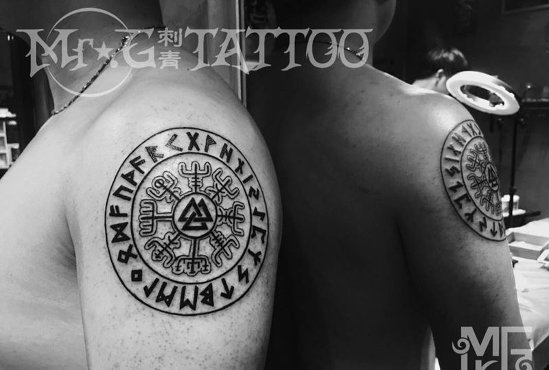 护身符纹身图片