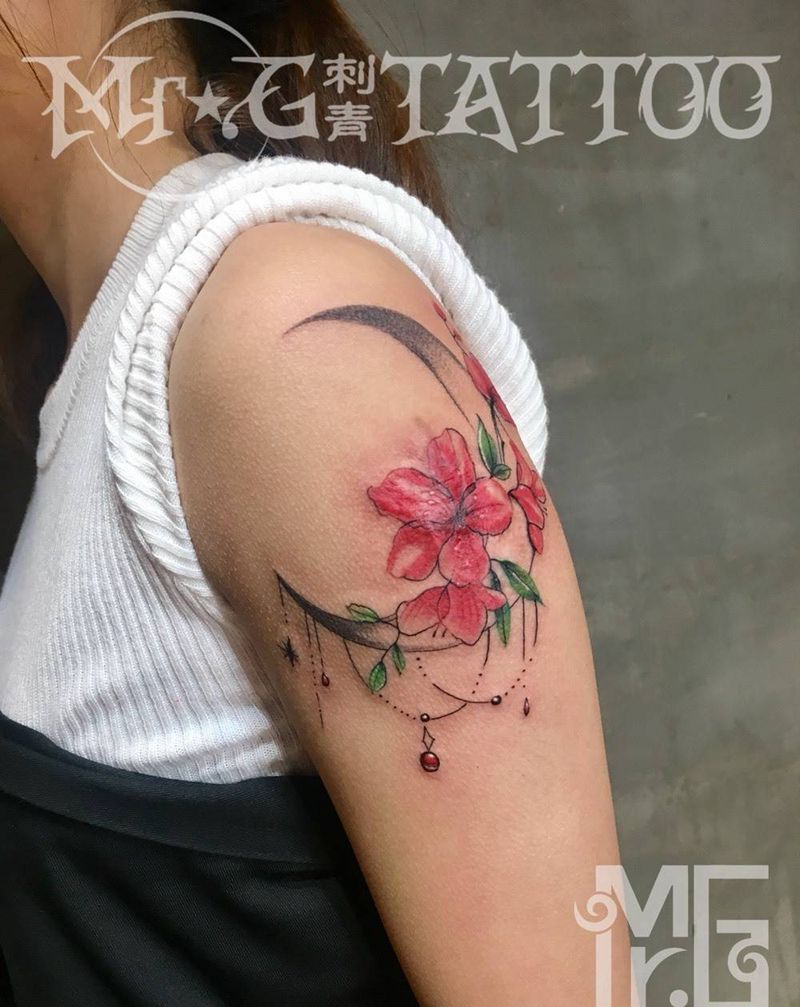 疤痕遮盖纹身图片