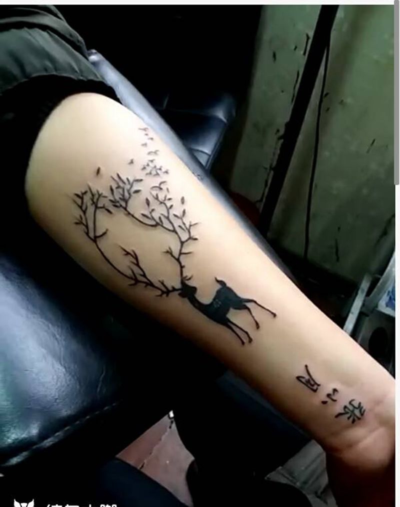 小清新纹身图片