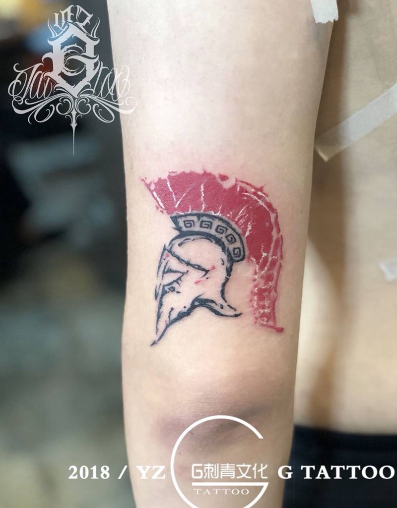 斯巴达纹身图片