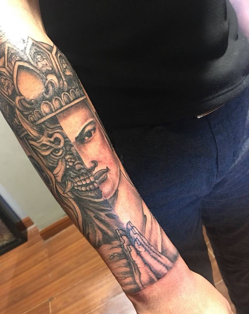 一念之间纹身图片