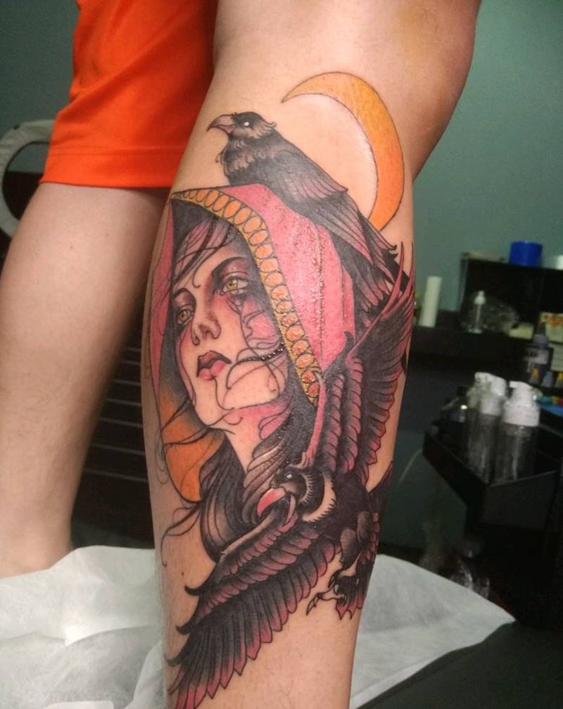 欧美女郎纹身图片