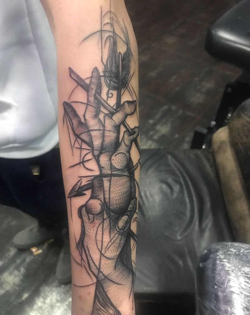 喜欢的风格纹身图片