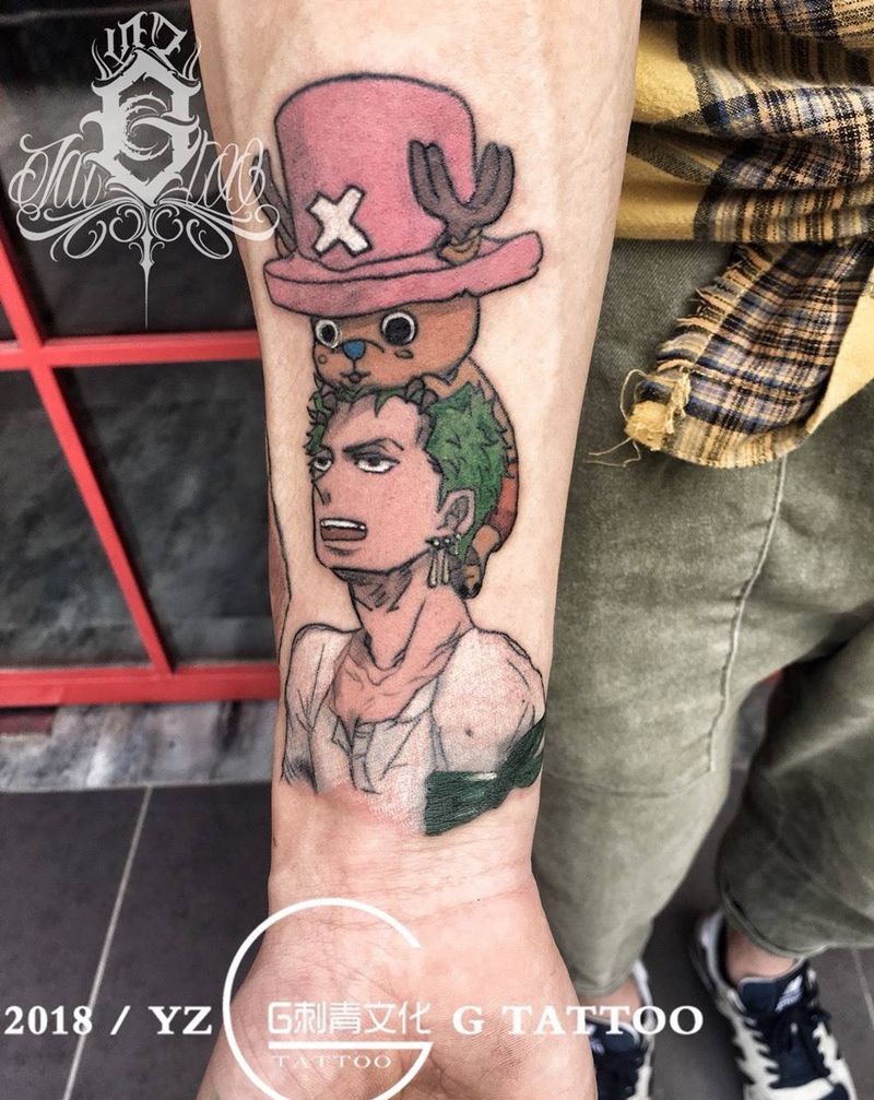 海贼王纹身图片