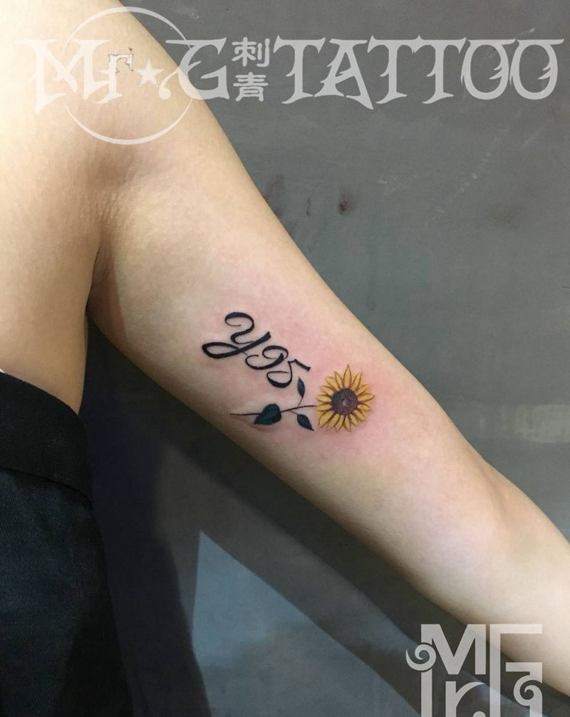 小清新纹身图片