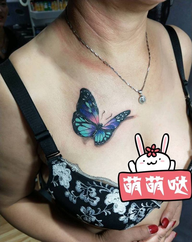 蝴蝶纹身图片