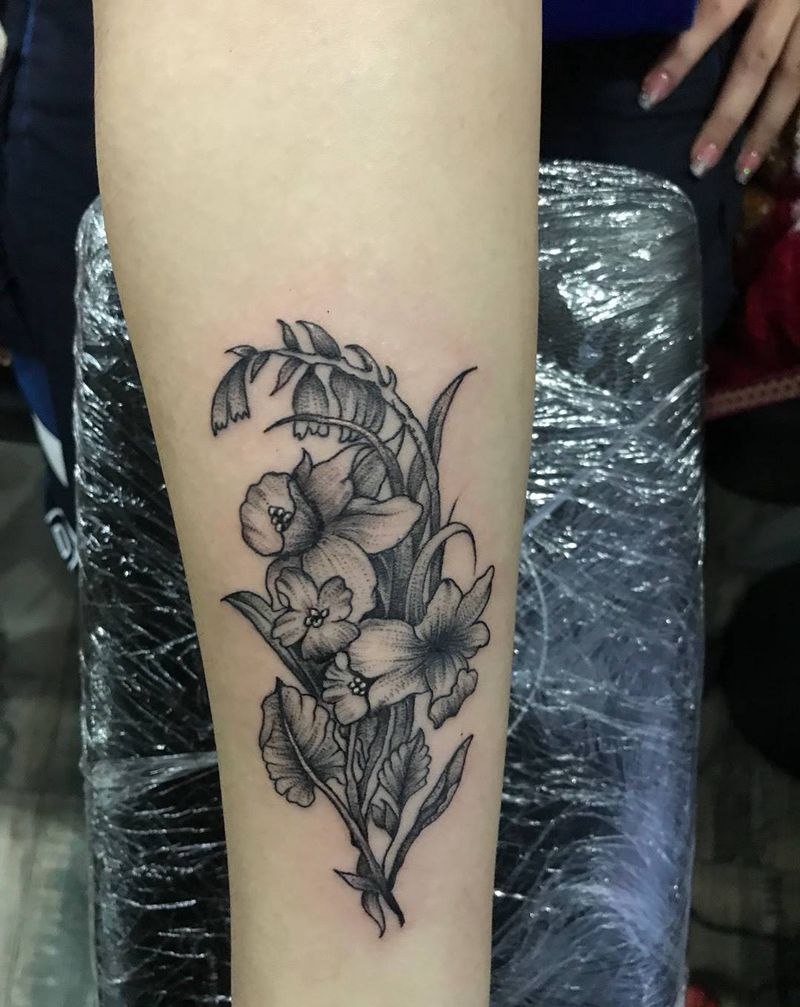 叫啥花呢纹身图片