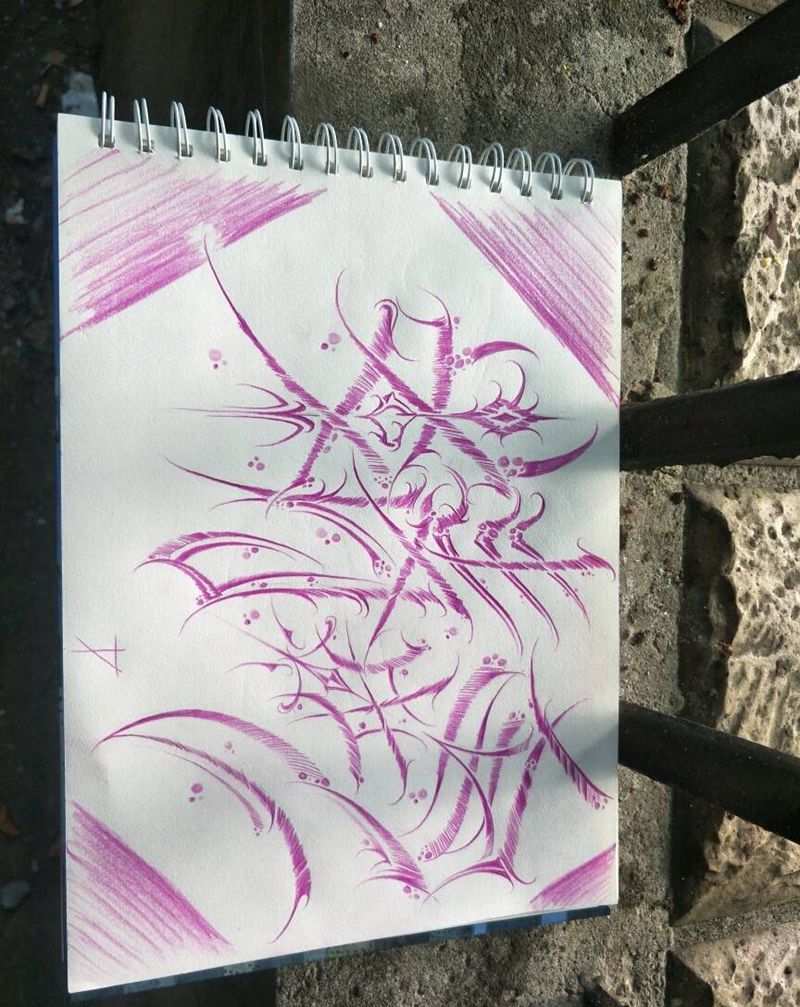 稿纹身图片_手稿纹身图案