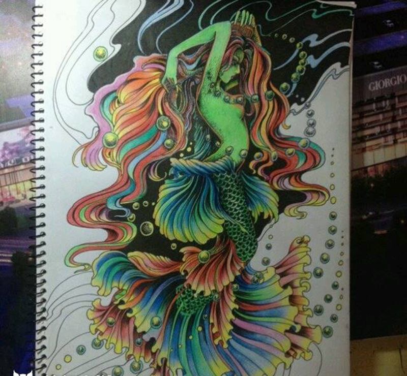 我的一些小画纹身图片