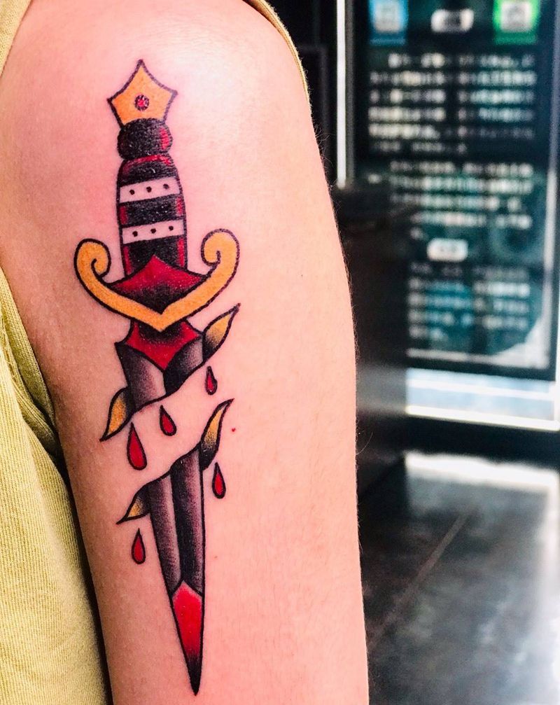 old school和小字纹身图片