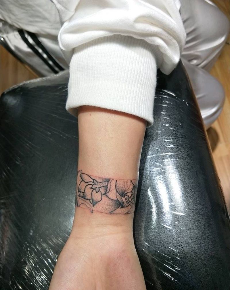 手环纹身图片