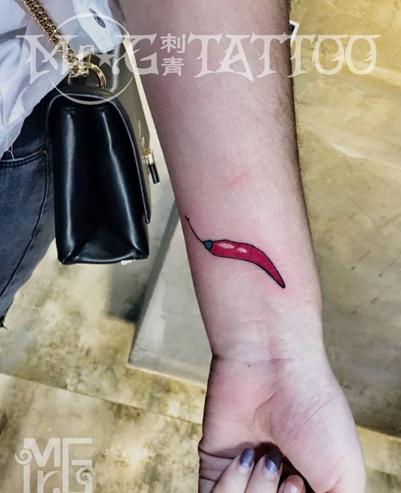 小辣椒纹身图片