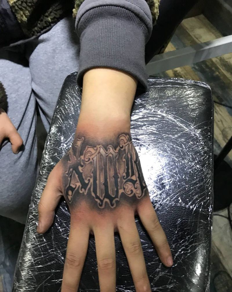 奇卡诺纹身图片