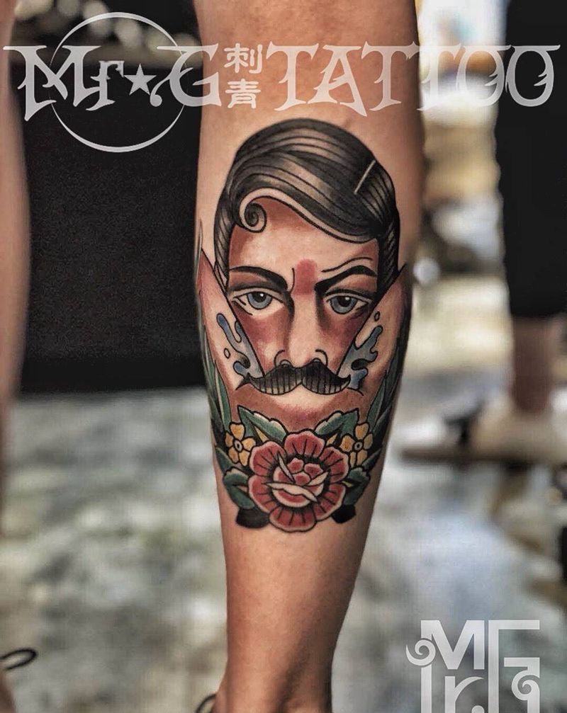 四姑男人纹身图片