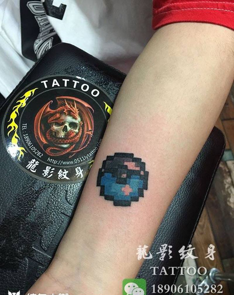 盖个小图纹身图片