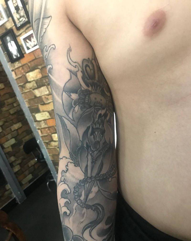 降魔杵纹身图片