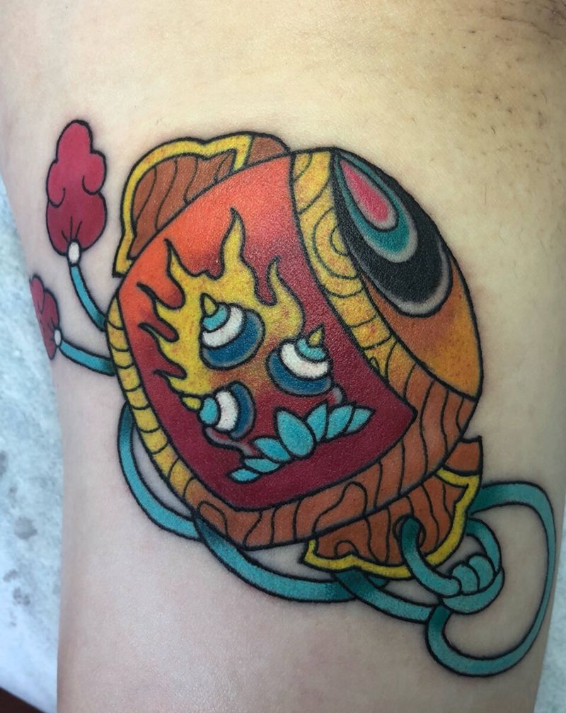 老传统福锤纹身图片_手臂新传统老传统福锤纹身图案