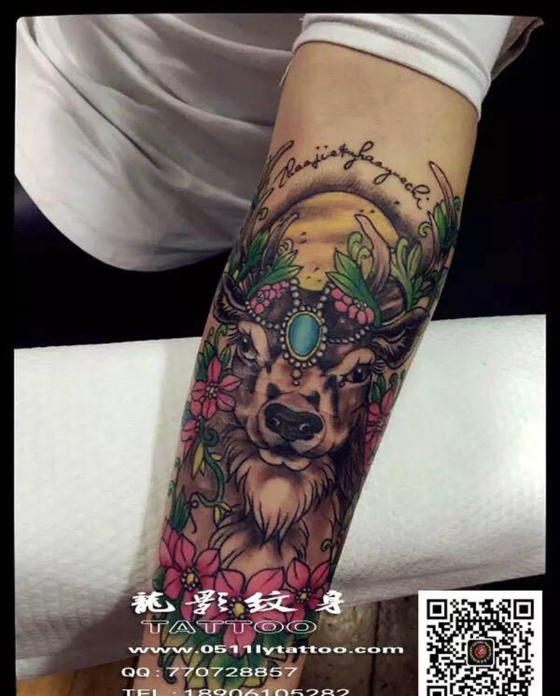 半神之父纹身图片