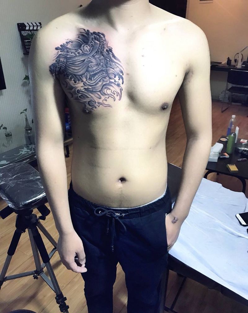 灵魂武士纹身图片