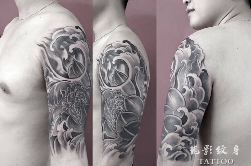 两条鱼纹身图片