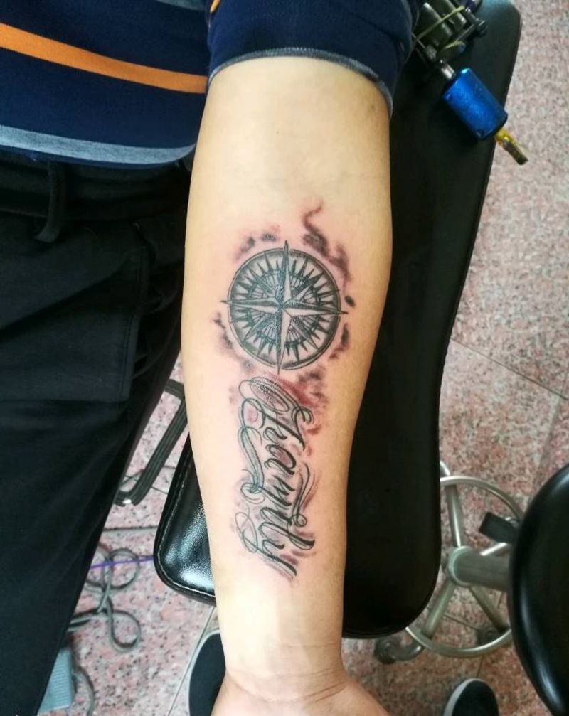 奇卡诺花体纹身图片