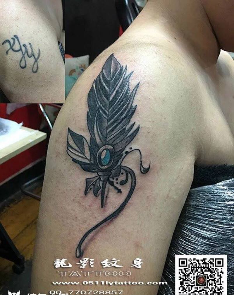 盖残图纹身图片