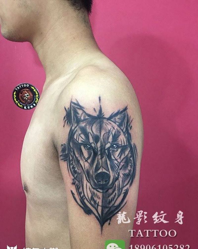 镇江龙影纹身作品18906105282微信同步13327743446纹身图片