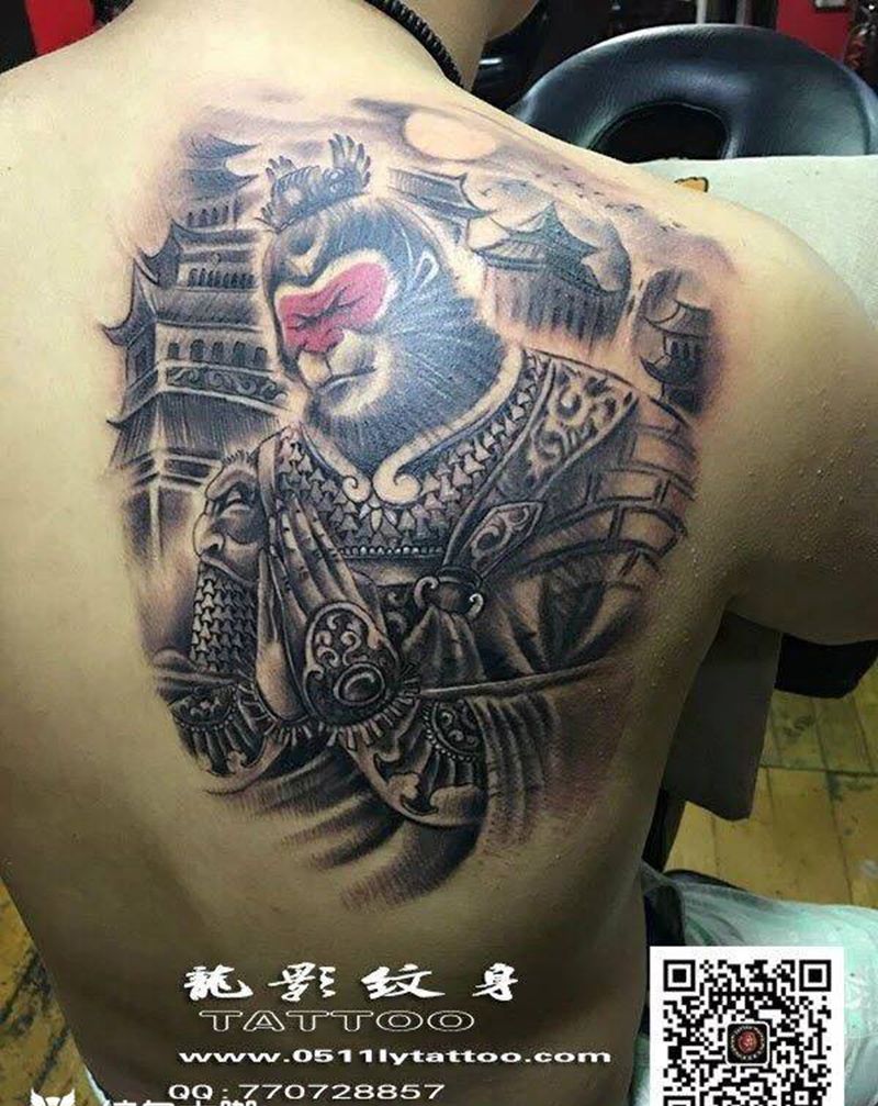 斗战胜佛纹身纹身图片