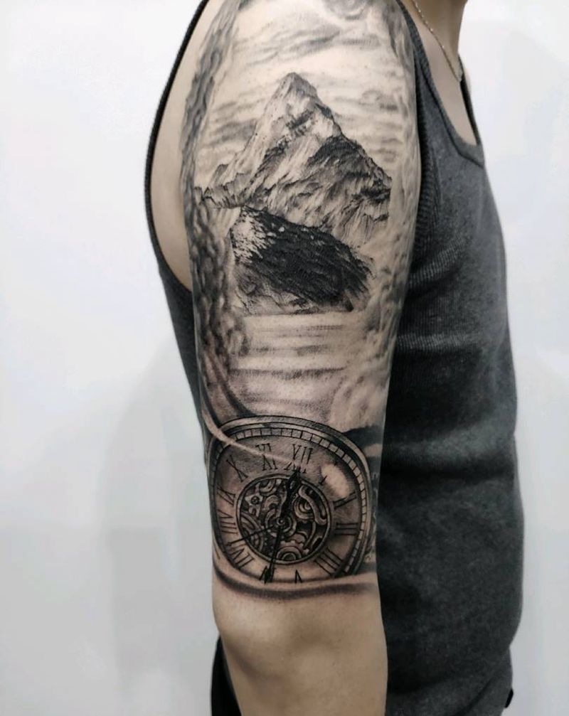 大表哥纹身图片_欧美写实纹身图案