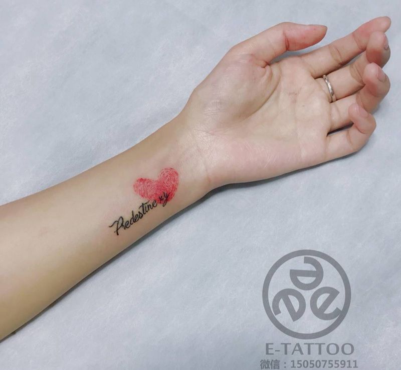 指纹印记❣️纹身图片