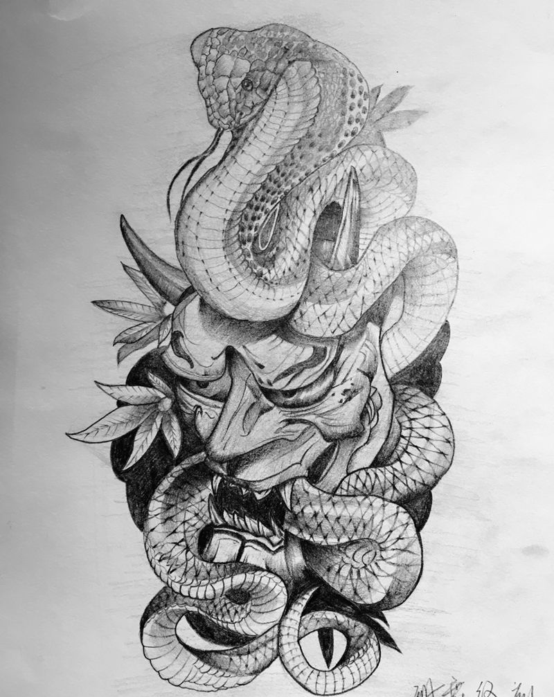 互相伤害纹身图片