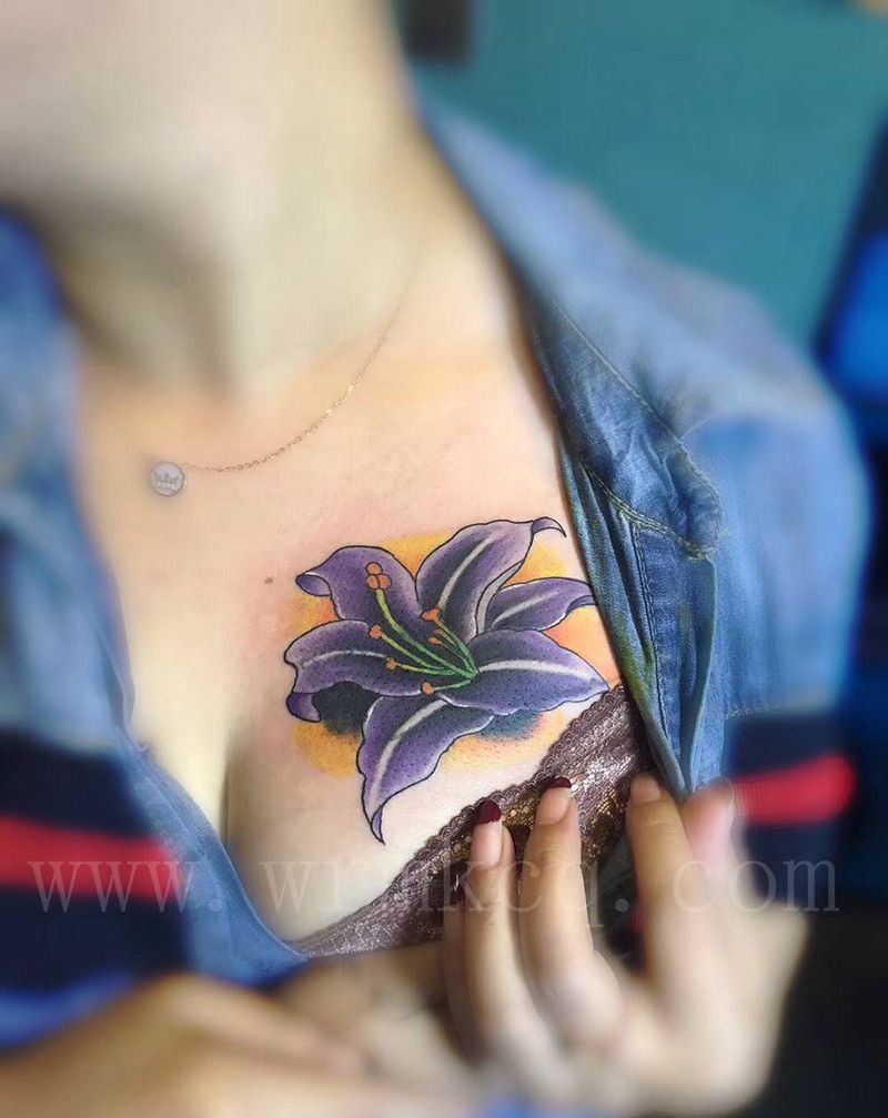 花遮盖旧纹身纹身图片