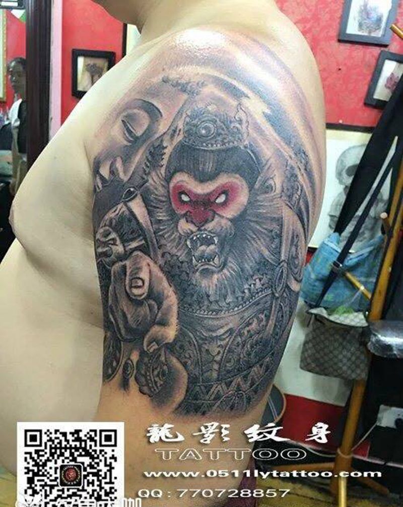 悟空纹身纹身图片