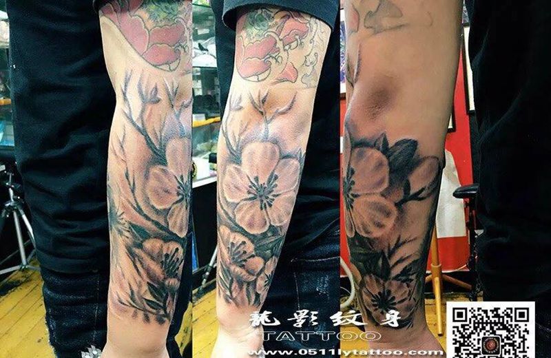 野花纹身纹身图片