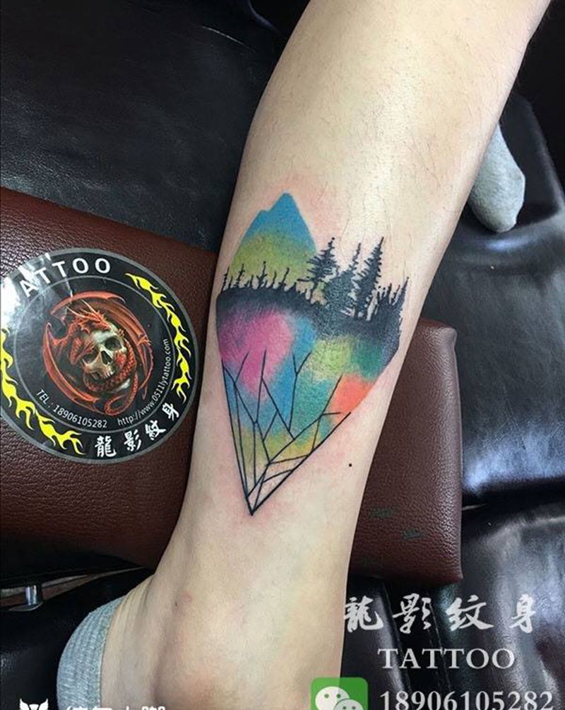 一组小清新纹身纹身图片