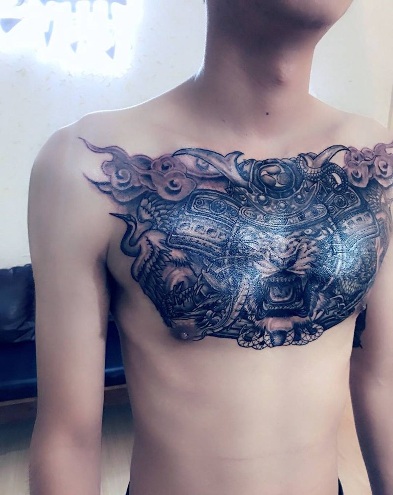 花胸未完!纹身图片