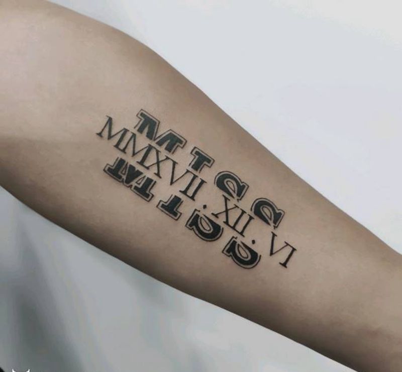 错过纹身图片_手臂纹身图案