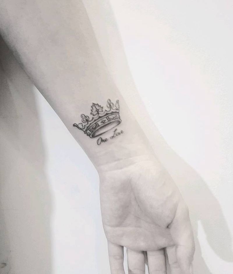 小清新纹身图片_手部脚部清新纹身图案