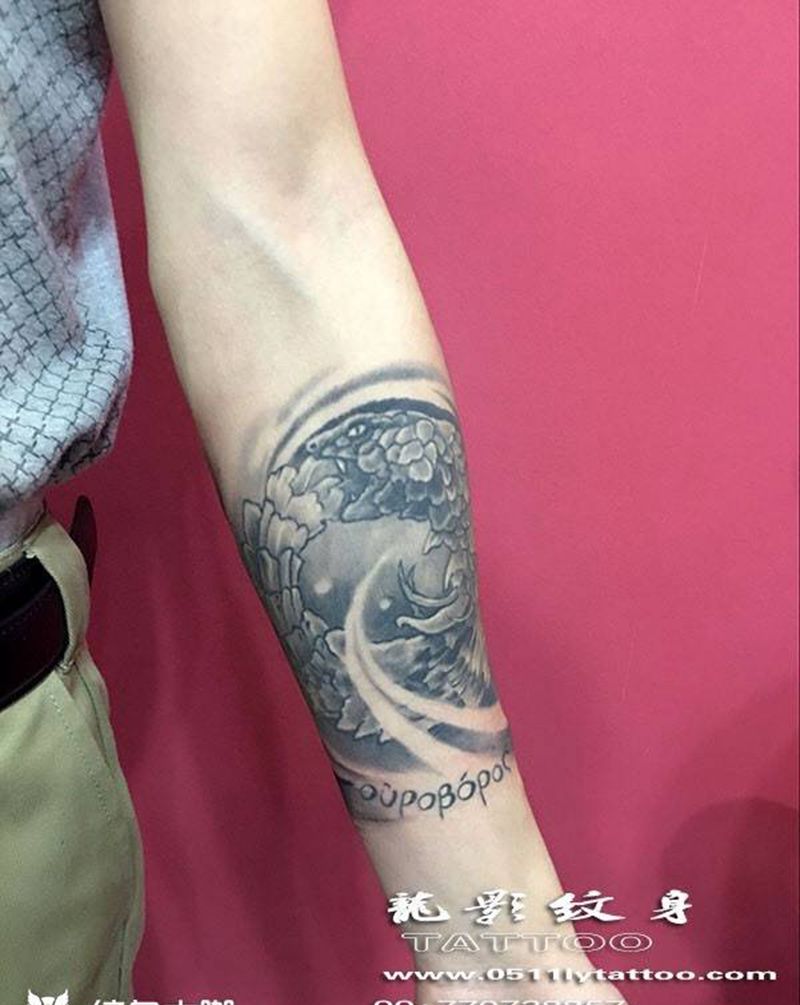 恢复了一年的效果纹身图片