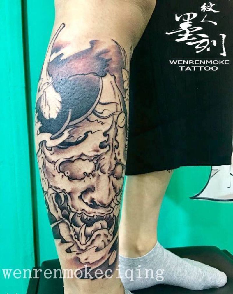 般若未完纹身图片