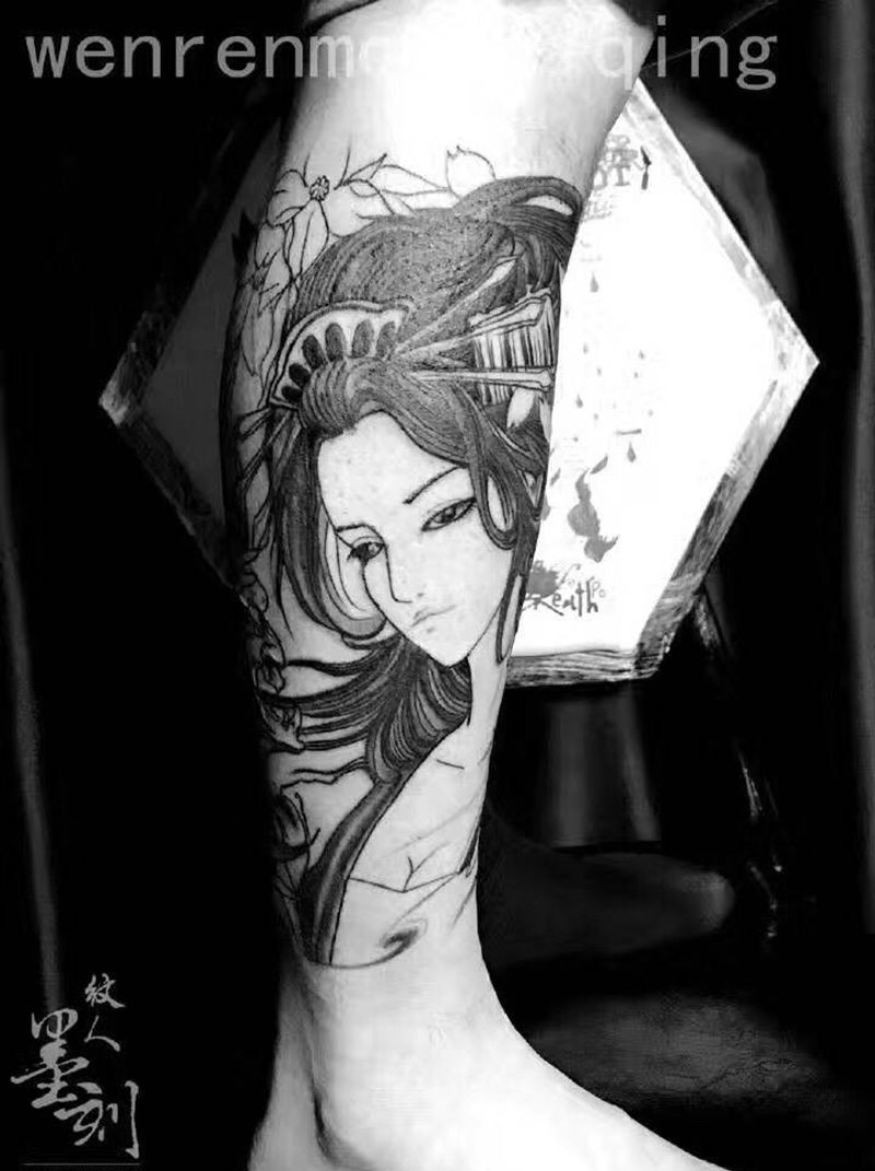 店内作品纹身图片